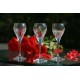 Box of 6 liqueur glasses. Spiral Collection.