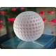 Balle de golf en cristal. Taille : 6,5cm.