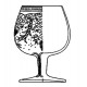 Verre &agrave; Brandy & Cognac. Collection Maharani.