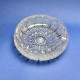 Crystal ashtray 15cm. Leon style.